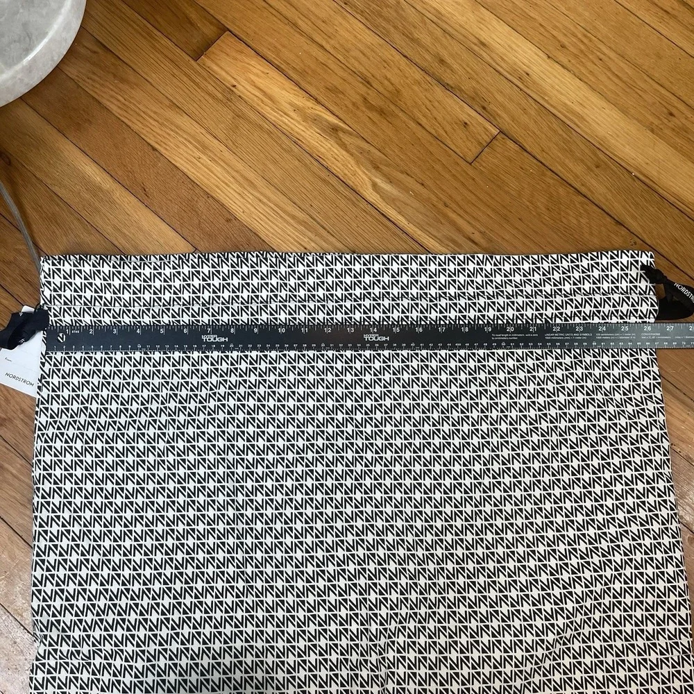NWT Nordstrom Canvas Gift Bag Christmas Laundry Tote Bag 26x33